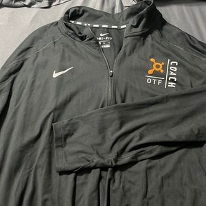 OTF Nike Coaches 1/4 Zip Jacket Orangetheory
